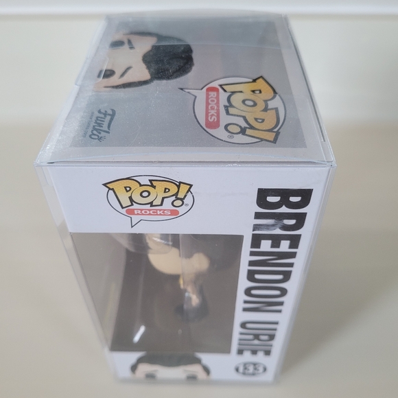FUNKO POP ROCKS Panic At The Disco Brendon Urie Figure 133  w/ Box & Cover - Picture 4 of 13